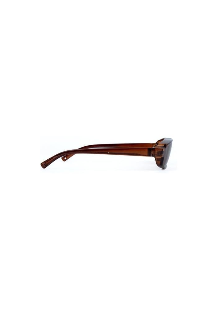 DAISO Over Sunglasses -C, Brown - Image 3